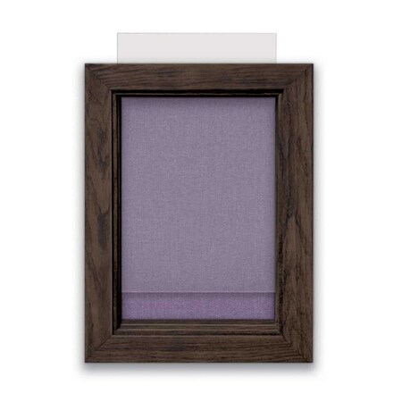 United Visual Products Indoor Enclosed Combo Board, 72"x36", Black Frame/Green & Apricot UVCB7236B-GREEN-APRICOT